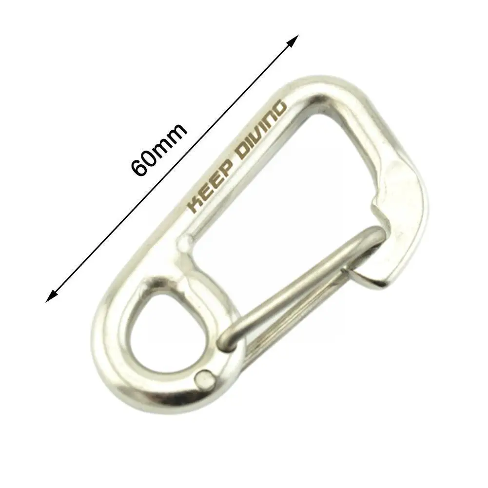 1Pcs 316 Steel Simple Hook Safety Diving Buckle Durable Accessories Scuba Buckle Diving Clip Hook Kayak 2021 Snap Bolt K8D9
1Pcs 316 Steel Simple Hook Safety Diving Buckle Durable Accessories Scuba Buckle Diving Clip Hook Kayak 2021 Snap Bolt K8D9
