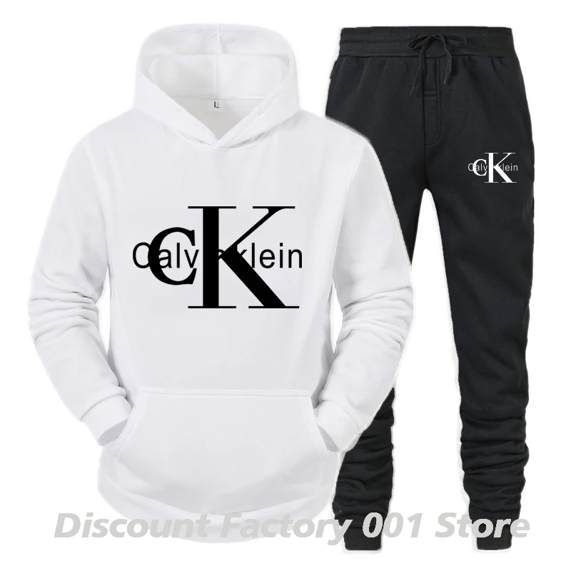 Men Brand Tracksuit Casual Hoodies and Sweatpants Set For Male Sportswear Two Piece Sets Sweatshirt + Pants Outfit Mens Clothing 
Men Brand Tracksuit Casual Hoodies and Sweatpants Set For Male Sportswear Two Piece Sets Sweatshirt + Pants Outfit Mens Clothing