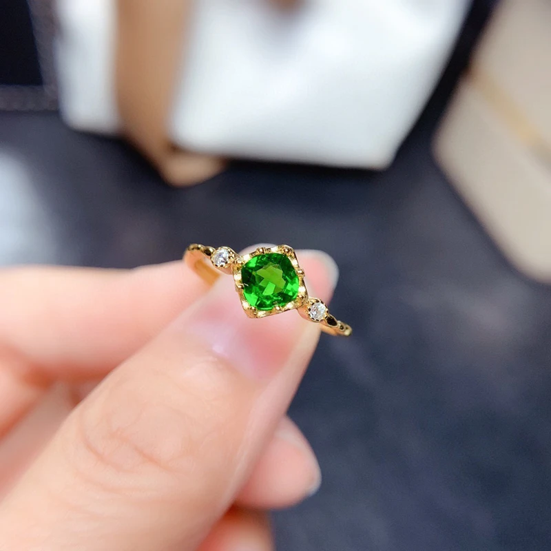 Dainty Gold Ring Fashion Small Square Design Inlay Green Cubic Zircon Minimalism Jewelry For Women Wedding Birthday Gift
Dainty Gold Ring Fashion Small Square Design Inlay Green Cubic Zircon Minimalism Jewelry For Women Wedding Birthday Gift