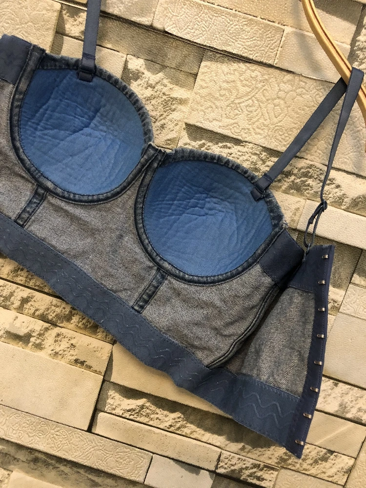 Pure Color Cowboy Korean Sexy Girl Women Strapless Tube Bustier Crop Tops Women's Bralette Intimate Clothes Crop Corset C660
Pure Color Cowboy Korean Sexy Girl Women Strapless Tube Bustier Crop Tops Women's Bralette Intimate Clothes Crop Corset C660