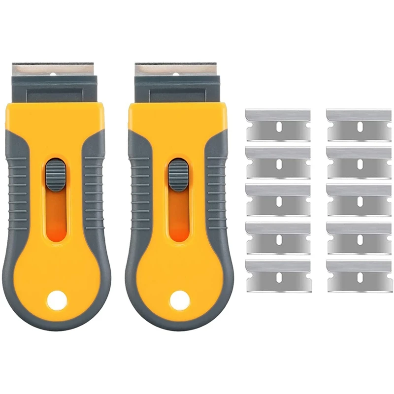 2 Pack Glass Hob Scraper Knife Cleaner &30 Spare Replacement Cleaning Tools Wallpaper Remover For Scraping Stickers
2 Pack Glass Hob Scraper Knife Cleaner &30 Spare Replacement Cleaning Tools Wallpaper Remover For Scraping Stickers