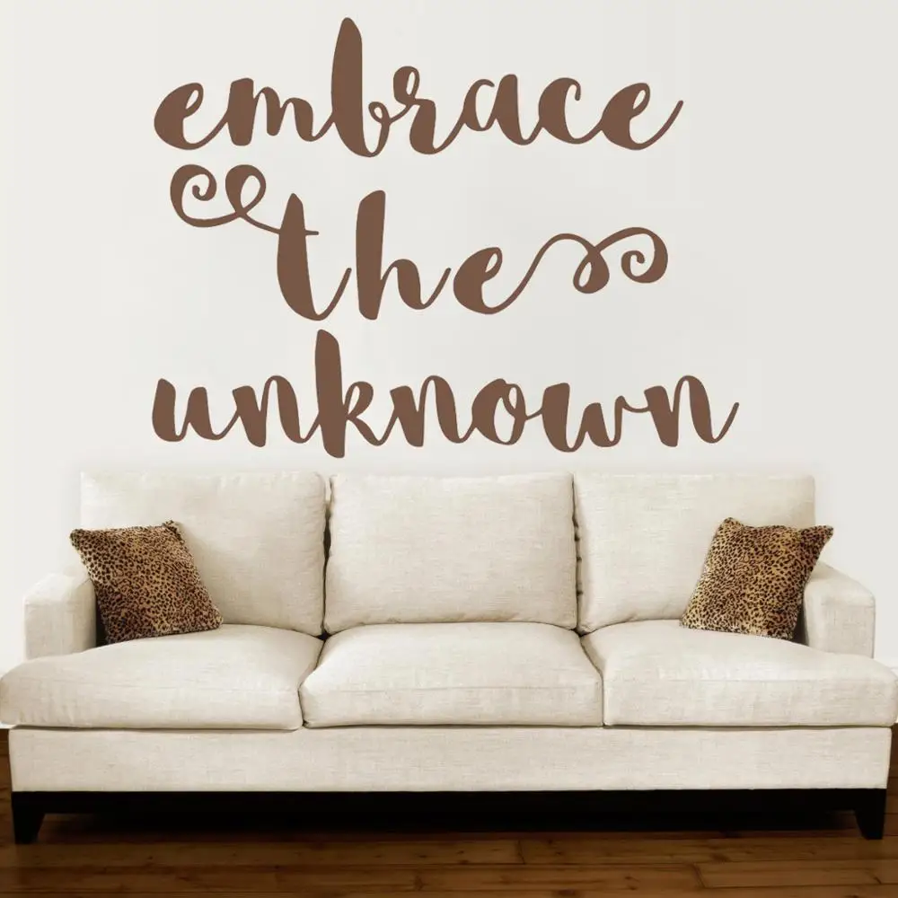 Embrace the unkonw Wall Decal Livingroom Removable Mural Nursery Room decoration Wall Stickers Waterproof Wallpaper decor HQ850
Embrace the unkonw Wall Decal Livingroom Removable Mural Nursery Room decoration Wall Stickers Waterproof Wallpaper decor HQ850