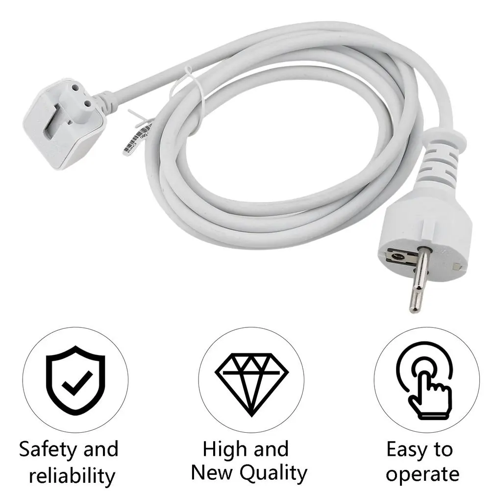 High Quality Europe Eu Plug Volex 1.8M Extension Cable Cord for Apple MAC IPAD AIR Macbook pro Charger Adapter 45w 60w 85w
High Quality Europe Eu Plug Volex 1.8M Extension Cable Cord for Apple MAC IPAD AIR Macbook pro Charger Adapter 45w 60w 85w