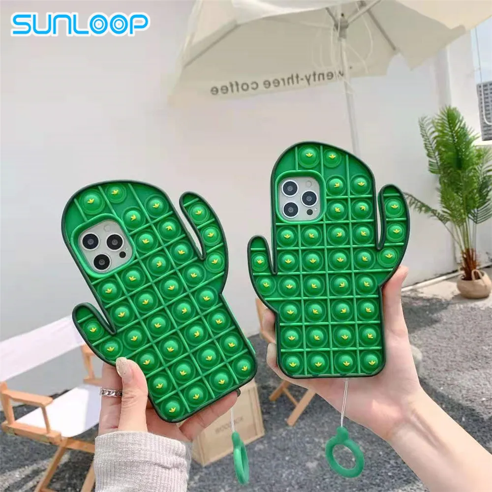 Cactus Fidget Reliver Stress Toys Push Bubble iphone case for Apple phone 7 8 xs xr 11 12pro se Antistress cover Adult Children
Cactus Fidget Reliver Stress Toys Push Bubble iphone case for Apple phone 7 8 xs xr 11 12pro se Antistress cover Adult Children