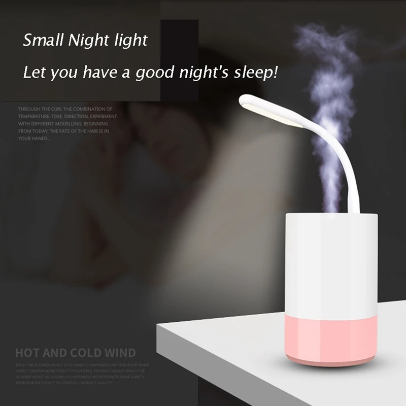 3 in 1 Home Portable Mini Ultrasonic Humidifier Aroma Diffuser USB LED Air Purifier for Home Car Office
