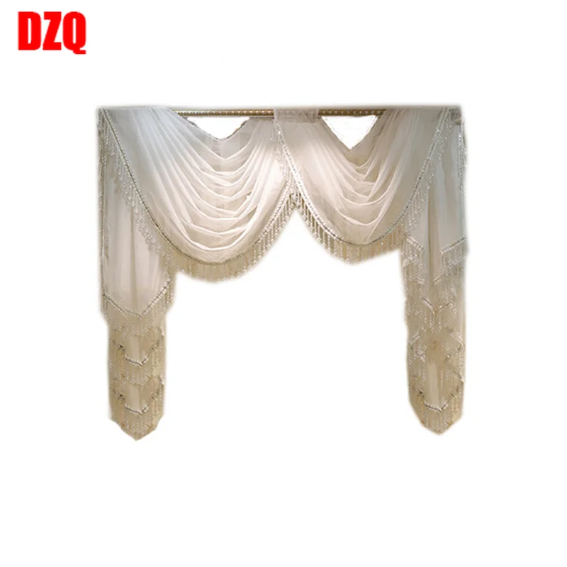 Luxury elegant villa Valances custom made for living room bedroom kitchen hotel Not including Cloth curtain and tulle
Luxury elegant villa Valances custom made for living room bedroom kitchen hotel Not including Cloth curtain and tulle