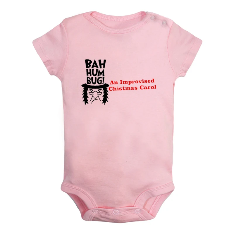 BAH Humbug An Improvised Christmas Carol Printed Newborn Baby Girl Boys Clothes Short Sleeve Romper Outfits 100% Cotton
BAH Humbug An Improvised Christmas Carol Printed Newborn Baby Girl Boys Clothes Short Sleeve Romper Outfits 100% Cotton