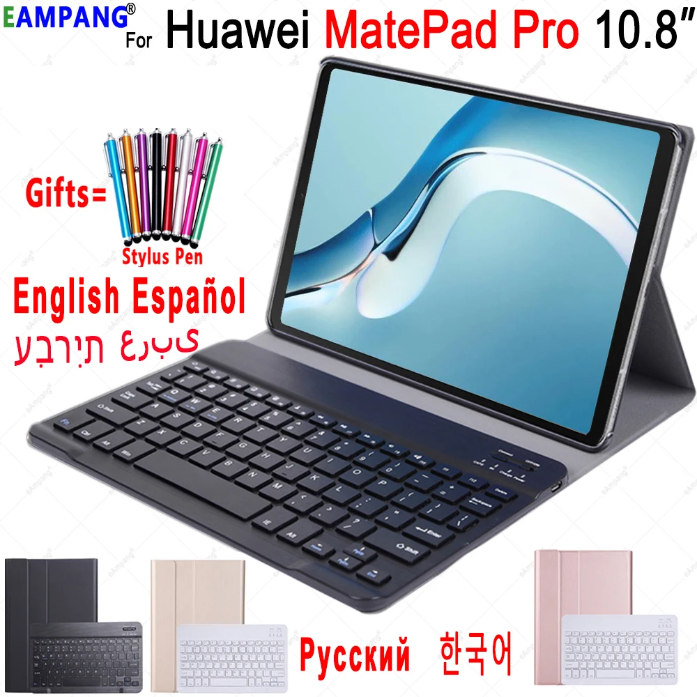 Клавиатура для Huawei Matepad Pro 10 8 2019 2021 беспроводная клавиатура английская русская