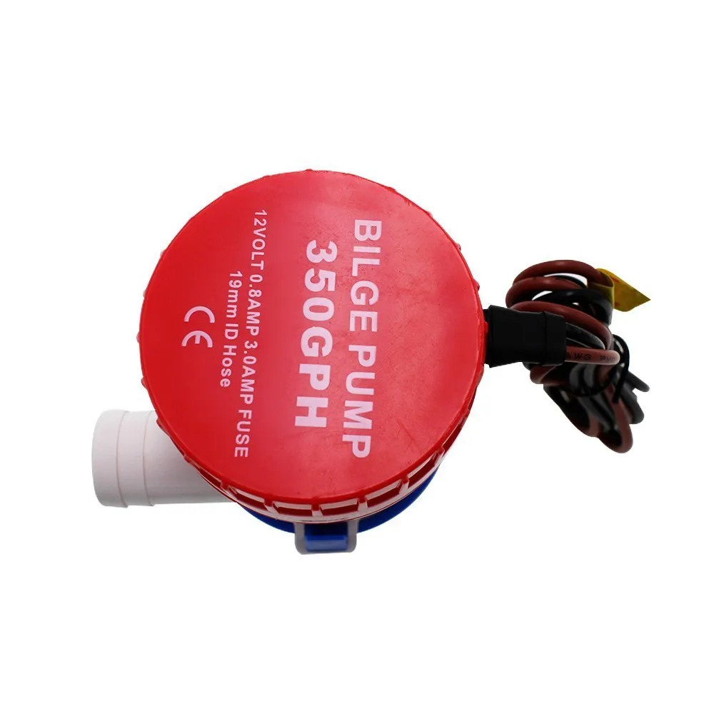 12V/24V Electric Pump 350GPH Marine Bilge Pump Submersible Boat Water Pump
12V/24V Electric Pump 350GPH Marine Bilge Pump Submersible Boat Water Pump