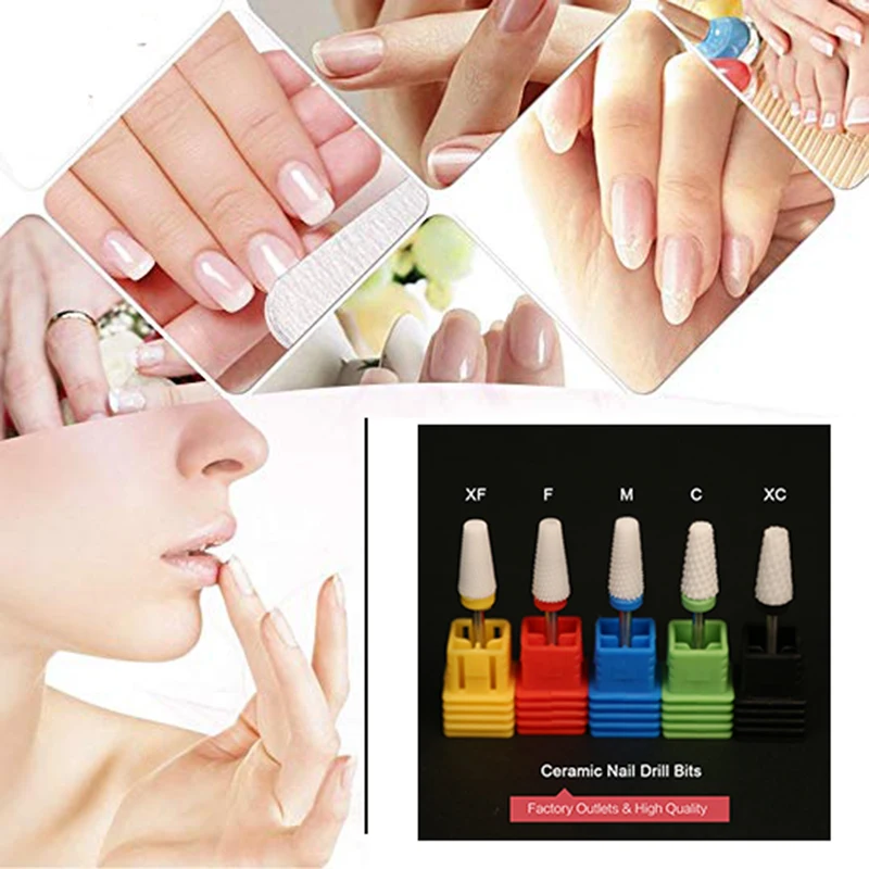 Cone Ceramic Cutter Nail Drill Bits Milling Cutter For Manicure Burr Bit Carbide Cuticle Remove Files Nail Gel Polish Tools
Cone Ceramic Cutter Nail Drill Bits Milling Cutter For Manicure Burr Bit Carbide Cuticle Remove Files Nail Gel Polish Tools