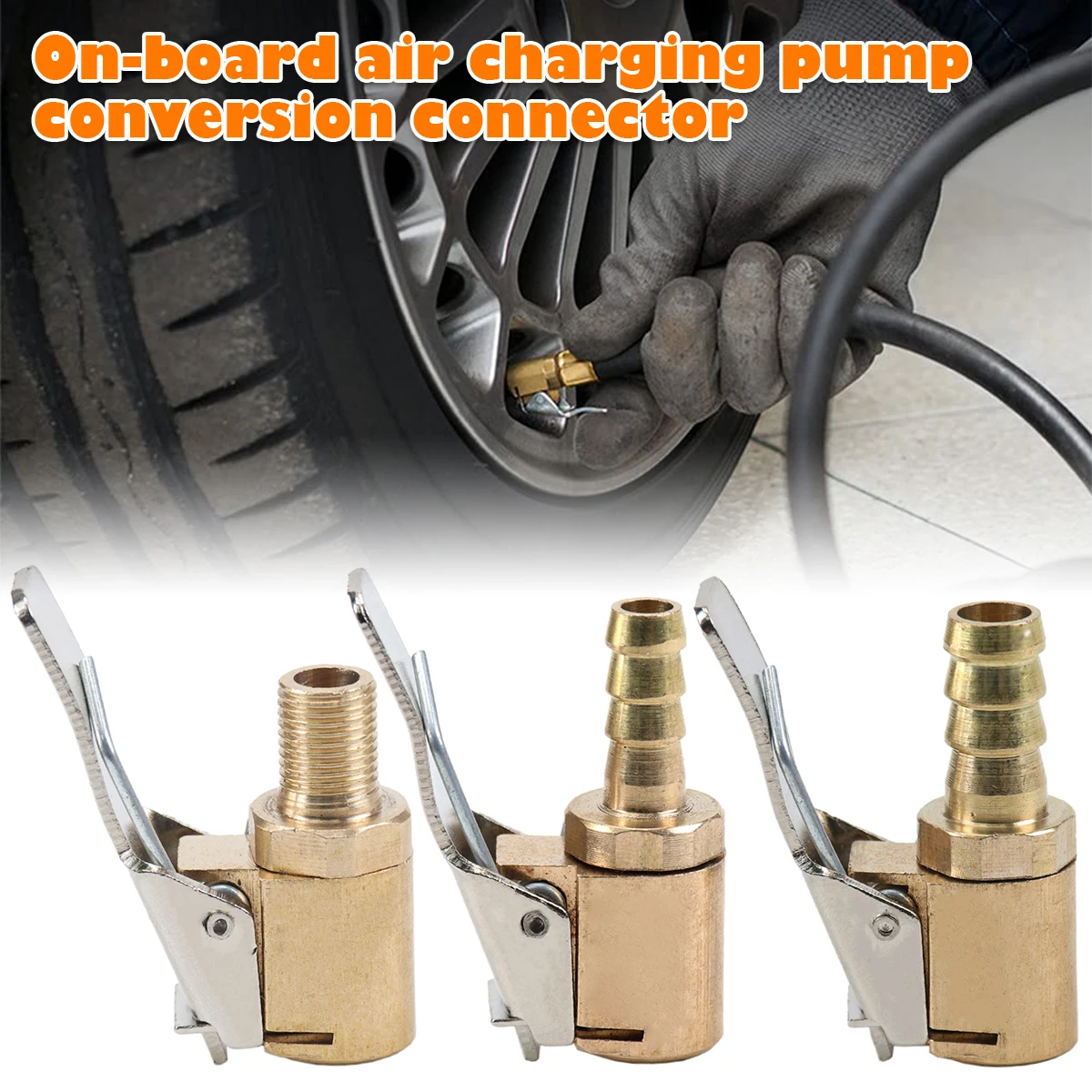 Car Air Pump Thread Nozzle Adapter Tire Air Chucks Car Inflator Valve Connector Clamp 6mm/8mm Car Tire Inflator Valve Connector
Car Air Pump Thread Nozzle Adapter Tire Air Chucks Car Inflator Valve Connector Clamp 6mm/8mm Car Tire Inflator Valve Connector