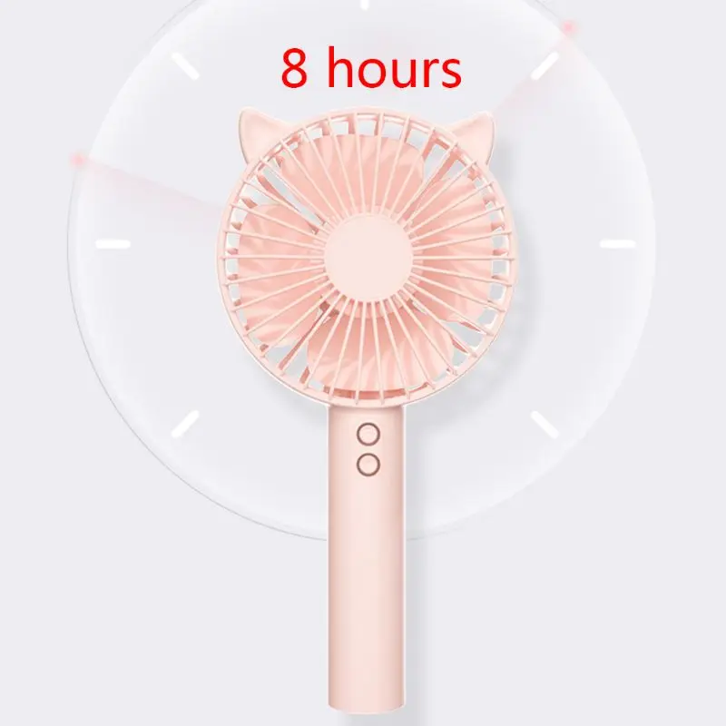 Cute Cartoon Handheld USB Rechargeable Fan With LED Light Cooler Portable 3 Speed Adjustable Desktop Cooling Fan
Cute Cartoon Handheld USB Rechargeable Fan With LED Light Cooler Portable 3 Speed Adjustable Desktop Cooling Fan