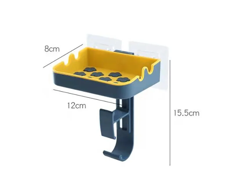 Soap Dishes Drain Wall Mounted Soap Holder Storage Rack Bathroom Organizer Soap Holder With Pattern Bathroom Hanging Soap Box 
Soap Dishes Drain Wall Mounted Soap Holder Storage Rack Bathroom Organizer Soap Holder With Pattern Bathroom Hanging Soap Box