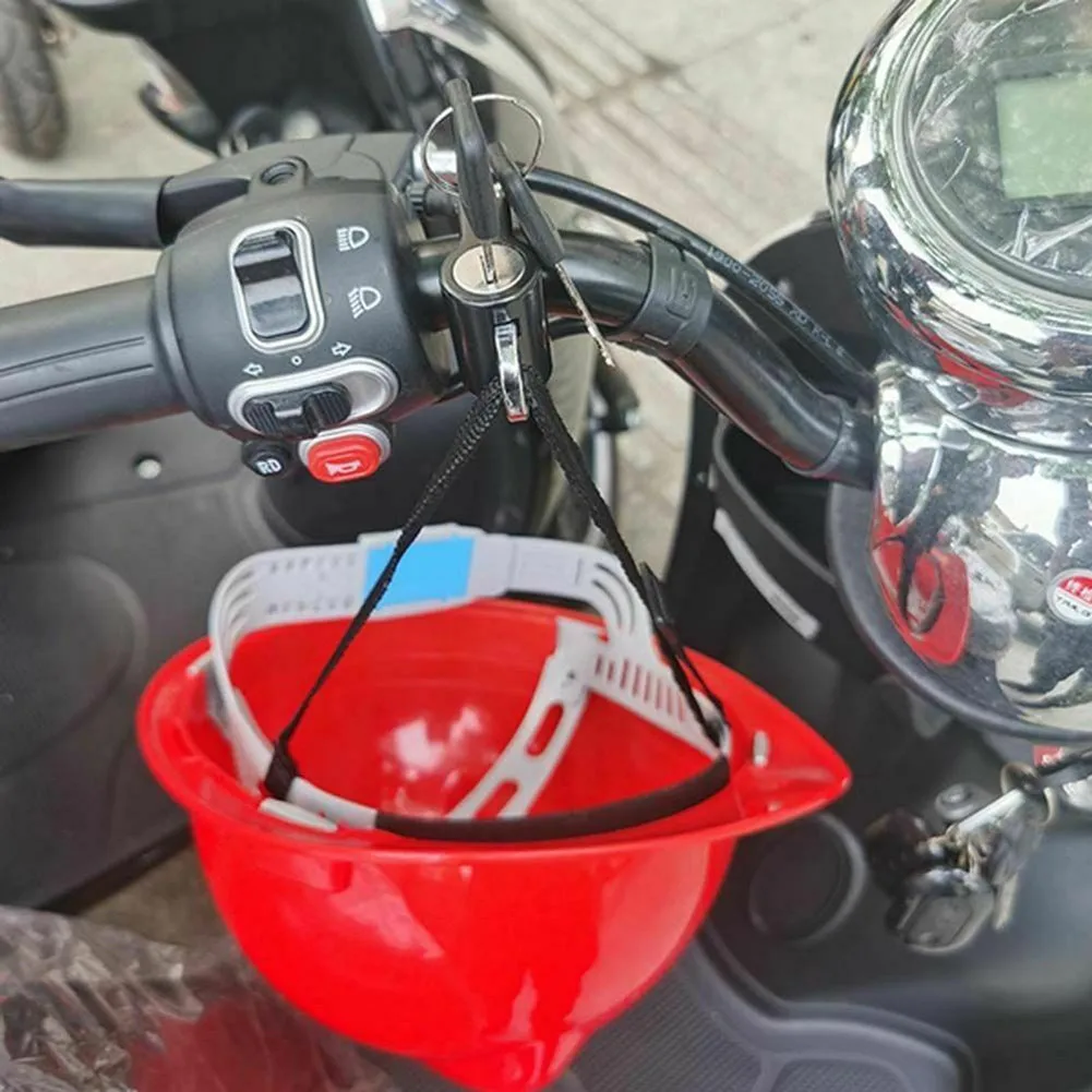 Motorcycle Helmet Handlebar Lock Motorbike Dirt Bike Bicycle Electric Scooter Security Lock Easy To Install Cycling Equipment
Motorcycle Helmet Handlebar Lock Motorbike Dirt Bike Bicycle Electric Scooter Security Lock Easy To Install Cycling Equipment
