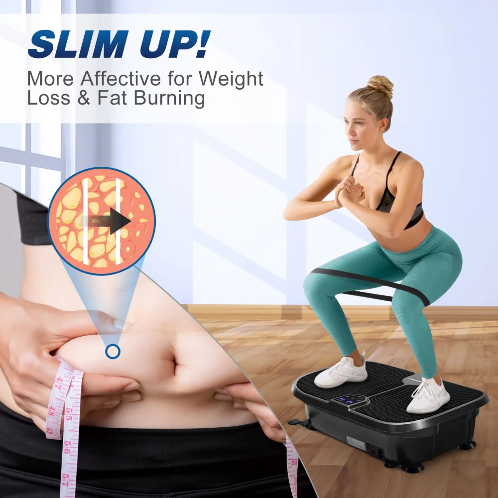 BESPORTBLE JF-B36Vibration Plate Exercise Machine Body Workout Vibration Platform Fitness Machine Weight Loss Home Training 
BESPORTBLE JF-B36Vibration Plate Exercise Machine Body Workout Vibration Platform Fitness Machine Weight Loss Home Training