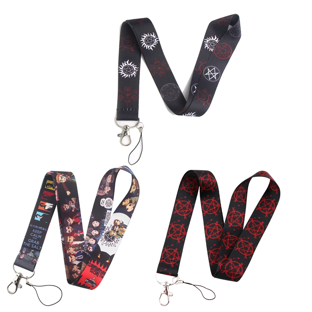 LB1321 Supernatural Neck Strap Lanyards Keychain Holder ID Card Pass Hang Rope Lariat Badge Holder Key Chain Jewelry
LB1321 Supernatural Neck Strap Lanyards Keychain Holder ID Card Pass Hang Rope Lariat Badge Holder Key Chain Jewelry