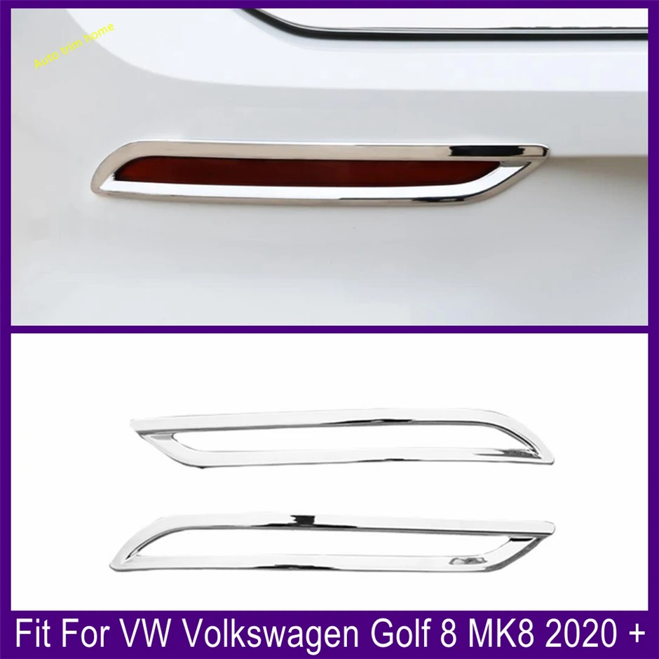 Rear Tail Foglight Fog Lights Lamps Frame Decoration Cover Trim Accessories Chrome Fit For VW Volkswagen Golf 8 MK8 2020 - 2023
Rear Tail Foglight Fog Lights Lamps Frame Decoration Cover Trim Accessories Chrome Fit For VW Volkswagen Golf 8 MK8 2020 - 2023