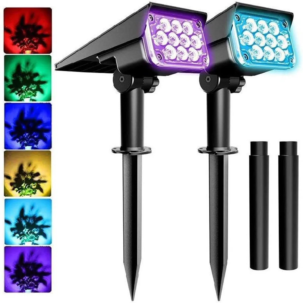 Led Outdoor Solar Lawn Ground Plug Light Waterproof Angle Adjustable Rgb Gradient Color Garden Landscape Decor Yard Lamp
Led Outdoor Solar Lawn Ground Plug Light Waterproof Angle Adjustable Rgb Gradient Color Garden Landscape Decor Yard Lamp