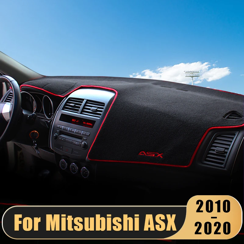 Car Dashboard Cover Mat For Mitsubishi ASX 2010-2018 2019 2020 Dash Board Sun Shade Pad Carpets Anti-UV Protector Accessories 
Car Dashboard Cover Mat For Mitsubishi ASX 2010-2018 2019 2020 Dash Board Sun Shade Pad Carpets Anti-UV Protector Accessories