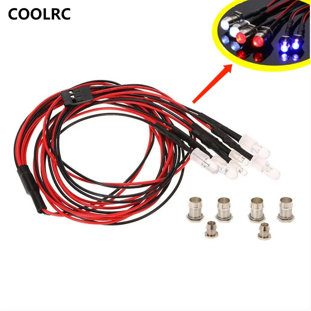 6 LED RC Light Kit White Red Blue for 1/10 1/8 Traxxas HSP Redcat RC4WD Tamiya Axial SCX10 D90 HPI RC Car Lamp Accessories Parts
6 LED RC Light Kit White Red Blue for 1/10 1/8 Traxxas HSP Redcat RC4WD Tamiya Axial SCX10 D90 HPI RC Car Lamp Accessories Parts
