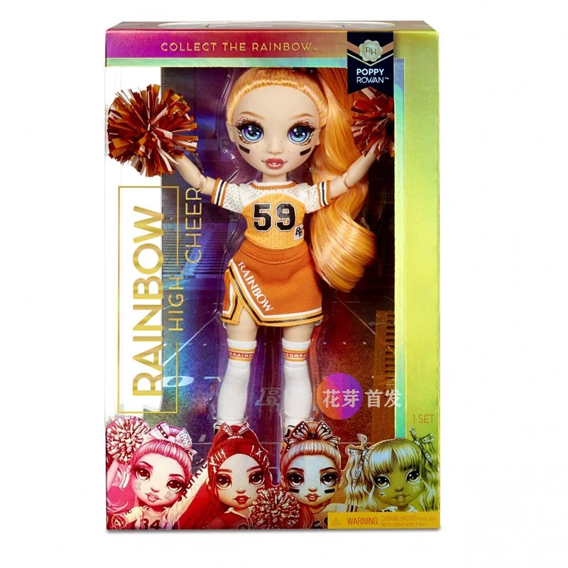 Rainbow High Surprise Pink Cheerleading Girl Joints Movable Action Figure Model Doll Ornaments Kids Toy Christmas Gifts
Rainbow High Surprise Pink Cheerleading Girl Joints Movable Action Figure Model Doll Ornaments Kids Toy Christmas Gifts