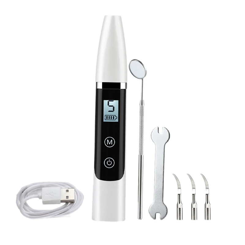 Ultrasonic Whitening Teeth Cleaner Tooth Stain Removal Household Scaler Electric Tooth Cleaner
Ultrasonic Whitening Teeth Cleaner Tooth Stain Removal Household Scaler Electric Tooth Cleaner
