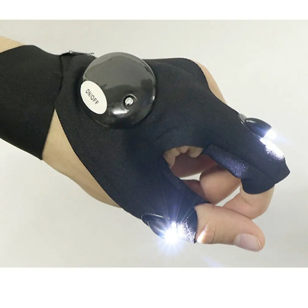 Hand Tools Waterproof Led Light Lighting Gloves Led Outdoor Flashlight Luminous Fishing Gloves Lighting Half Finger
Hand Tools Waterproof Led Light Lighting Gloves Led Outdoor Flashlight Luminous Fishing Gloves Lighting Half Finger