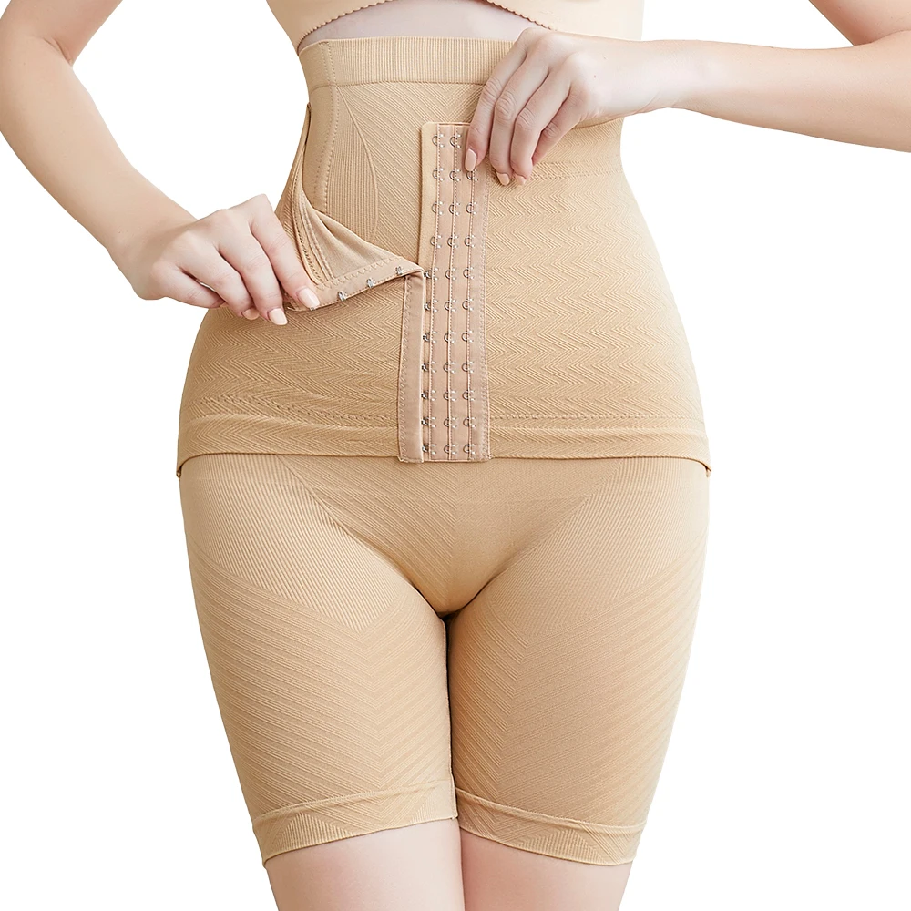 Women Waist trainer Tummy Control Butt Lifter Shapewear High Waist Shaper Shorts Thigh Slimmer Girdle Slimming Panties with Hook
Women Waist trainer Tummy Control Butt Lifter Shapewear High Waist Shaper Shorts Thigh Slimmer Girdle Slimming Panties with Hook