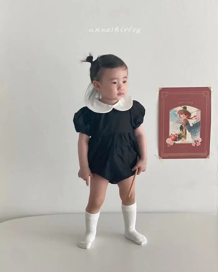 2021 Summer New Baby Girl Bodysuit Puff Sleeve Princess Bodysuit Peter Pan Collar Tops Cute Newborn Little Girl Clothes
2021 Summer New Baby Girl Bodysuit Puff Sleeve Princess Bodysuit Peter Pan Collar Tops Cute Newborn Little Girl Clothes