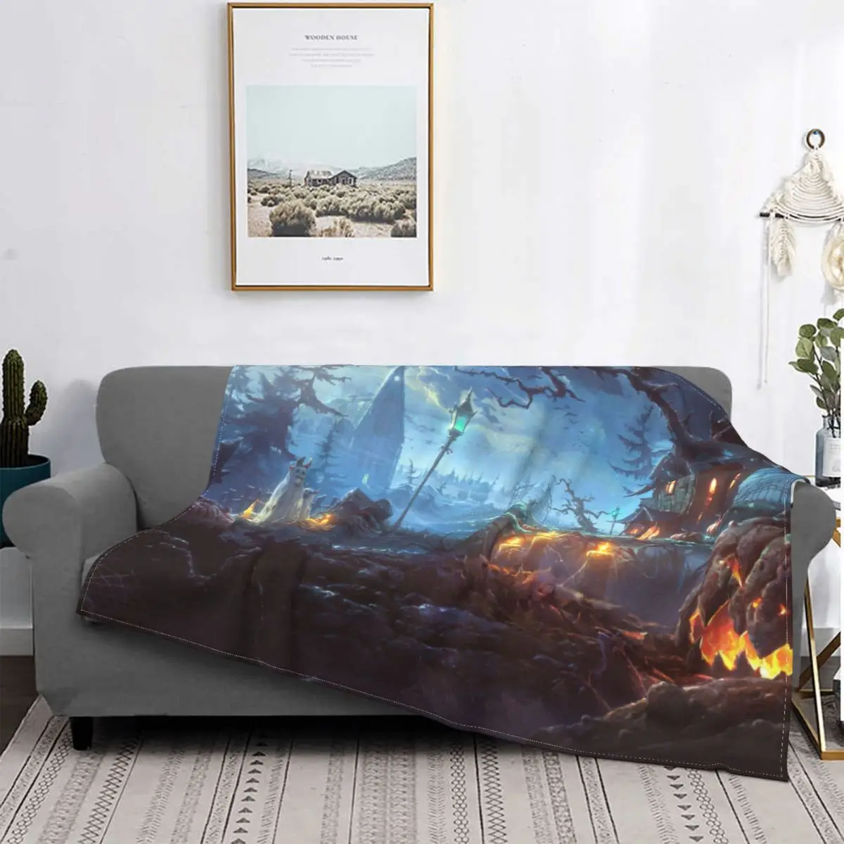 Веселый Хэллоуин, праздничное одеяло, Фланелевое украшение, переносное домашнее покрывало с животными
Веселый Хэллоуин, праздничное одеяло, Фланелевое украшение, переносное домашнее покрывало с животными