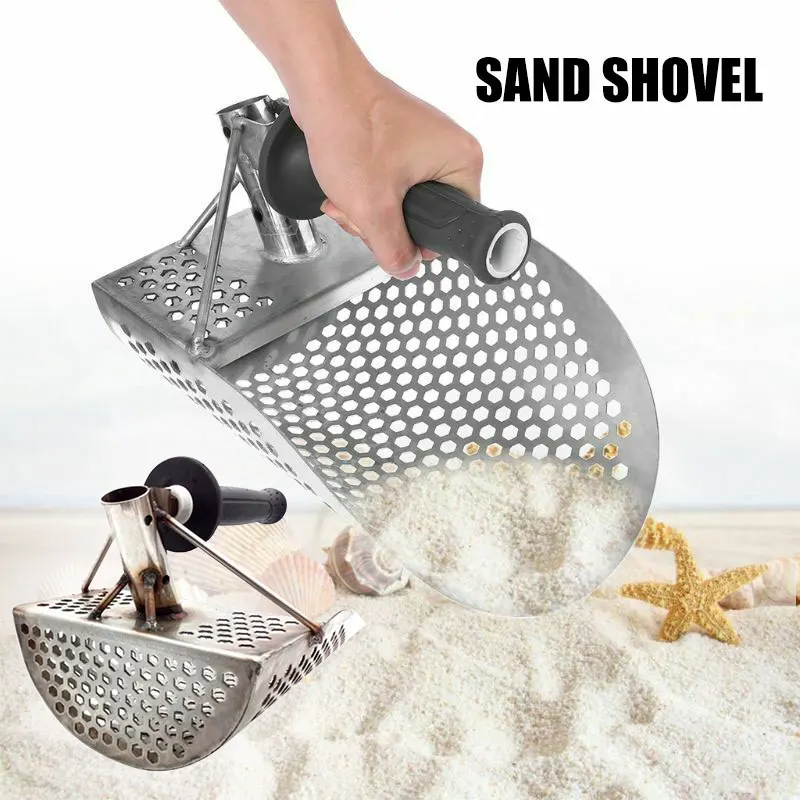 Beach Sand Scoop Shovel Hunting Tool Stainless Steel Accessories for Metal Detector JA55
Beach Sand Scoop Shovel Hunting Tool Stainless Steel Accessories for Metal Detector JA55