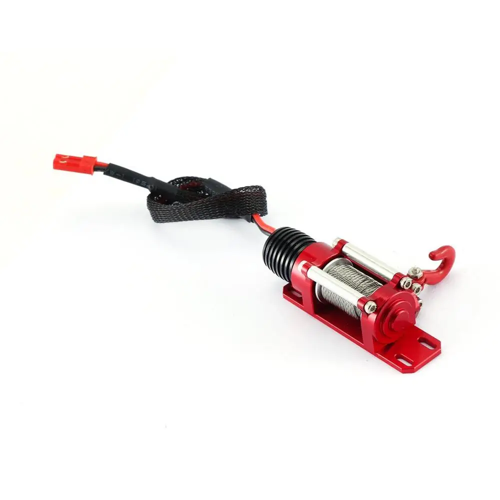 Metal Automatic Motor Simulated Winch/Receiver For 1/10 RC Car Traxxas HSP Redcat RC4WD Tamiya Axial SCX10 D90 Hpi Car
Metal Automatic Motor Simulated Winch/Receiver For 1/10 RC Car Traxxas HSP Redcat RC4WD Tamiya Axial SCX10 D90 Hpi Car