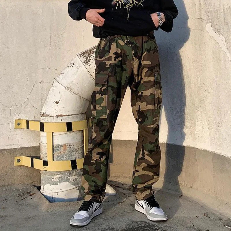 SYUHGFA Men's Clothing 2022 Autumn New Fashionable Mens Camouflage Trousers Personalized Streetwear Casual Pants For Male
SYUHGFA Men's Clothing 2022 Autumn New Fashionable Mens Camouflage Trousers Personalized Streetwear Casual Pants For Male
