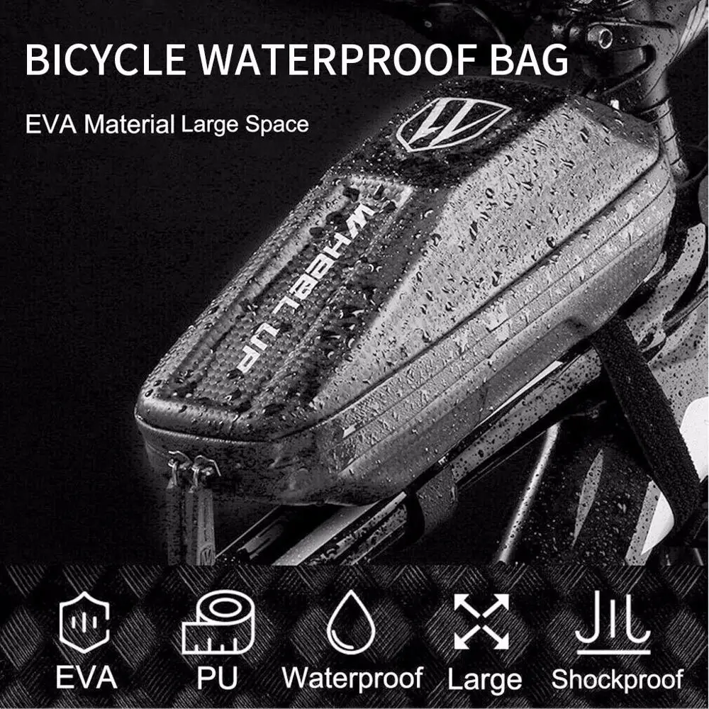 Wheel Up Waterproof Bicycle EVA Bags Bike Front Beam Pack Tube Pannier Cycling Accessories MTB Mountain Bike Pouch
Wheel Up Waterproof Bicycle EVA Bags Bike Front Beam Pack Tube Pannier Cycling Accessories MTB Mountain Bike Pouch