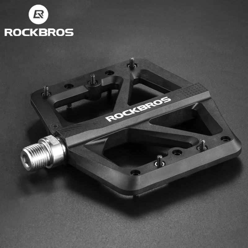 ROCKBROS Bike Pedals Ultralight MTB Cycling Mountain Anti-slip Nylon Bicycle Pedals Widen Area Quick Release Alloy Flat Pedals
ROCKBROS Bike Pedals Ultralight MTB Cycling Mountain Anti-slip Nylon Bicycle Pedals Widen Area Quick Release Alloy Flat Pedals