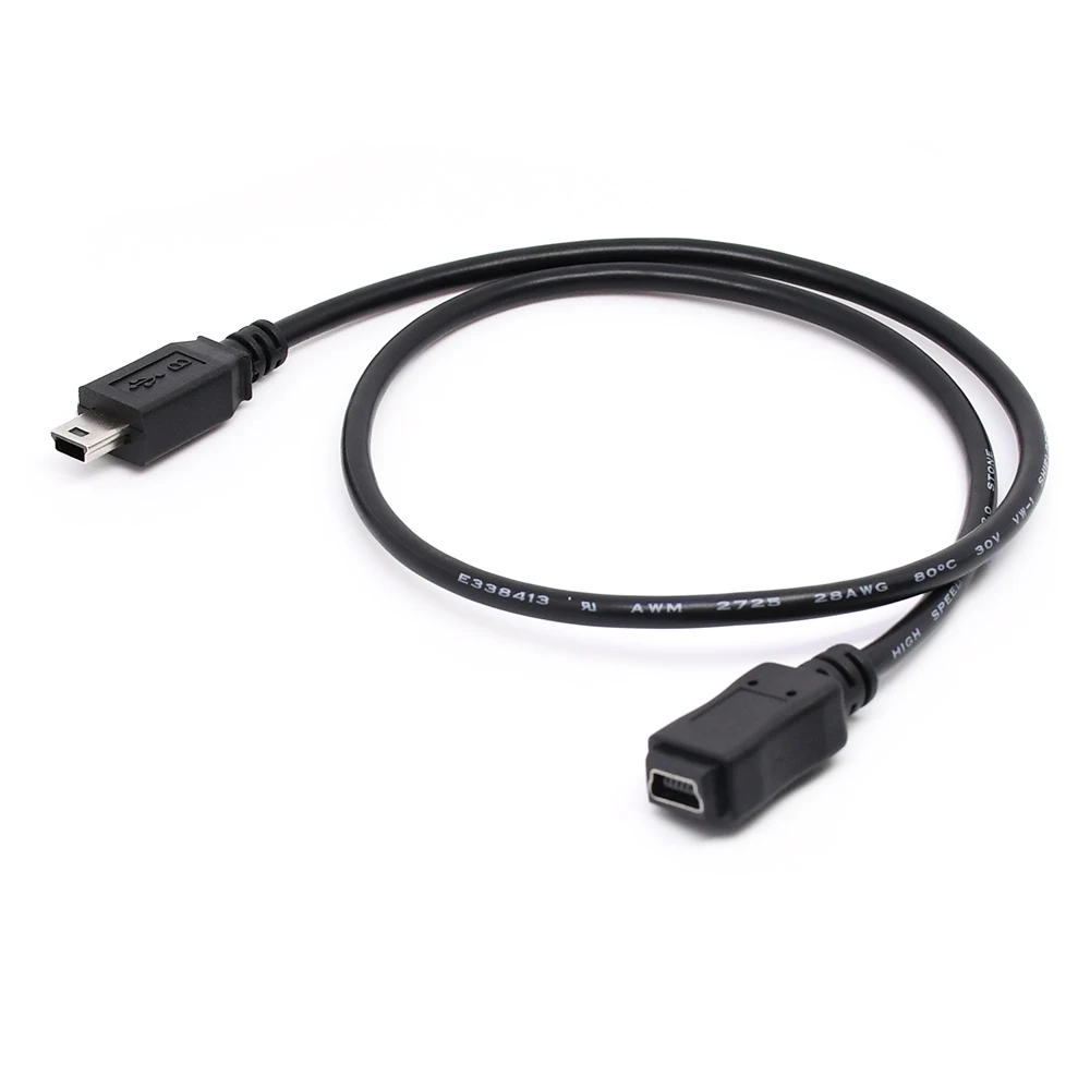 Удлинительный кабель MINI USB2.0 5pin штекер-гнездо для GPS MP4 камеры 50 см 100 см
Удлинительный кабель MINI USB2.0 5pin штекер-гнездо для GPS MP4 камеры 50 см 100 см