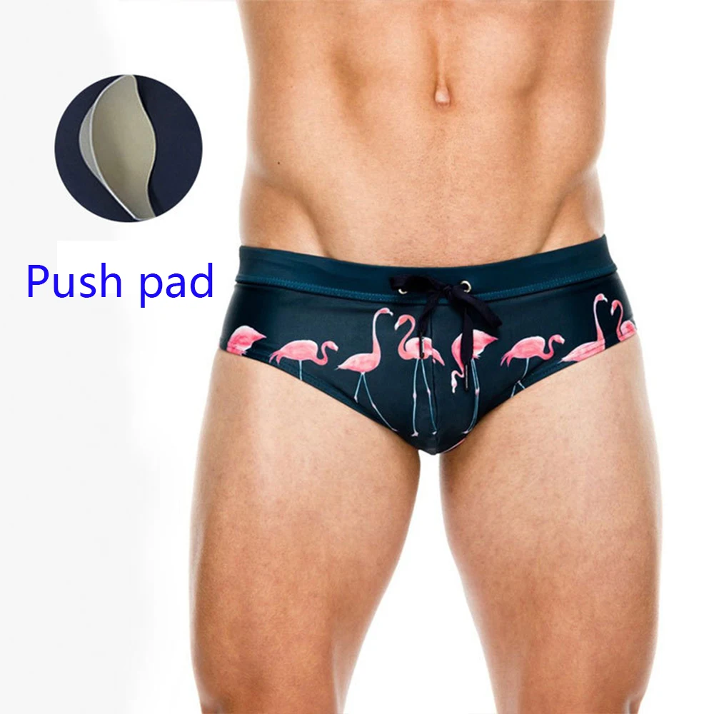 Men's Embarrassment Bikini Bottoms Summer Swimming Shorts New Men's Swimming Trunks Gay Swimming Panties Swimsuit With Push Pad
Men's Embarrassment Bikini Bottoms Summer Swimming Shorts New Men's Swimming Trunks Gay Swimming Panties Swimsuit With Push Pad