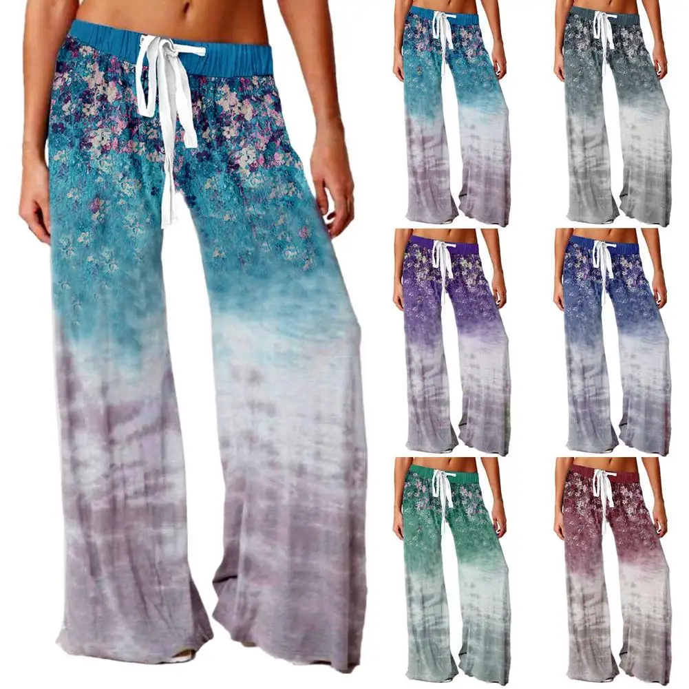 Women's wide-leg pants stretch waist casual pants wear pants dandelion harem trousers
Women's wide-leg pants stretch waist casual pants wear pants dandelion harem trousers
