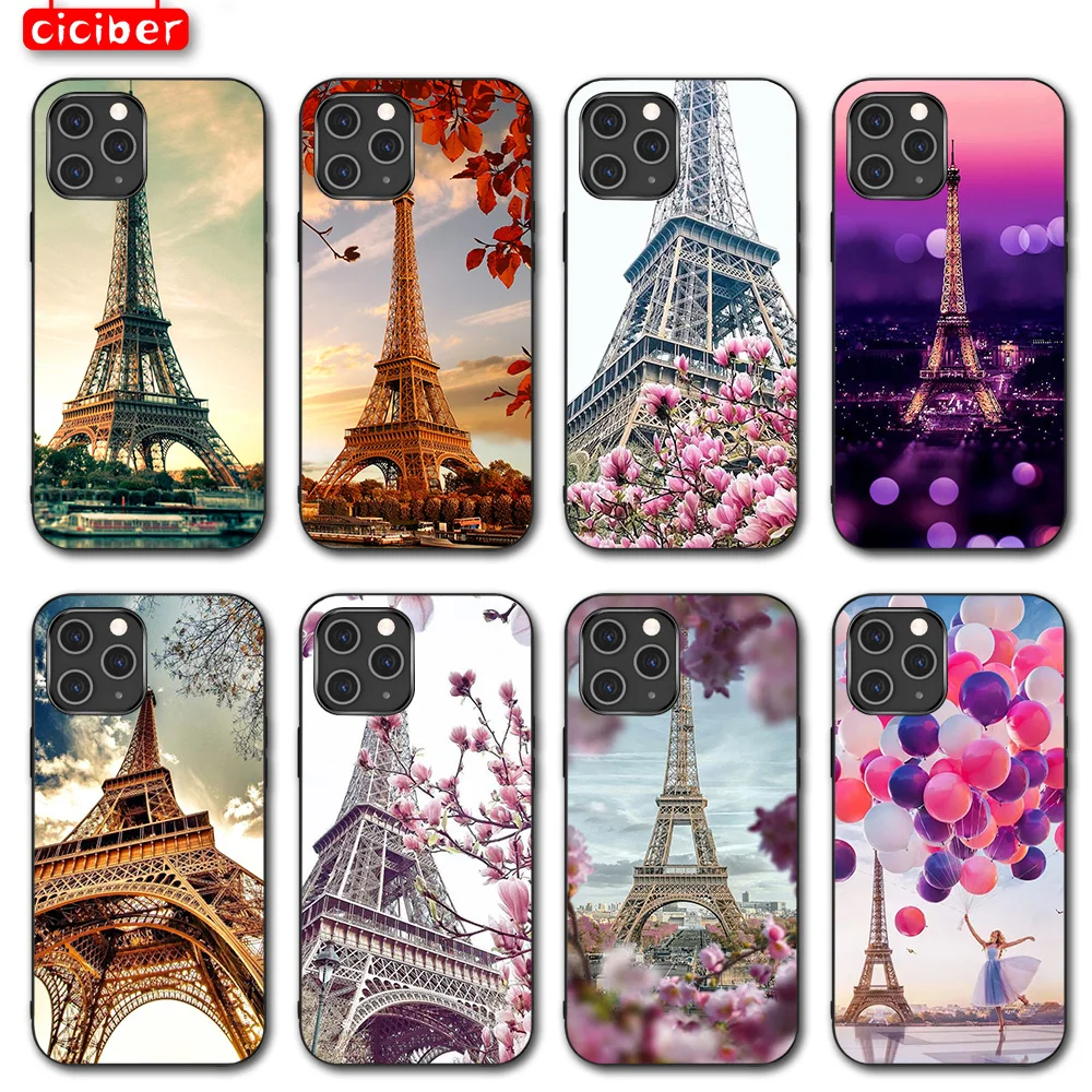 For IPhone 7 6 6S 8 Plus Case Luxury Eiffel Tower Silicone Soft Cover for IPhone 11 12 13 Pro X XR XS Max Protective Phone Case
For IPhone 7 6 6S 8 Plus Case Luxury Eiffel Tower Silicone Soft Cover for IPhone 11 12 13 Pro X XR XS Max Protective Phone Case