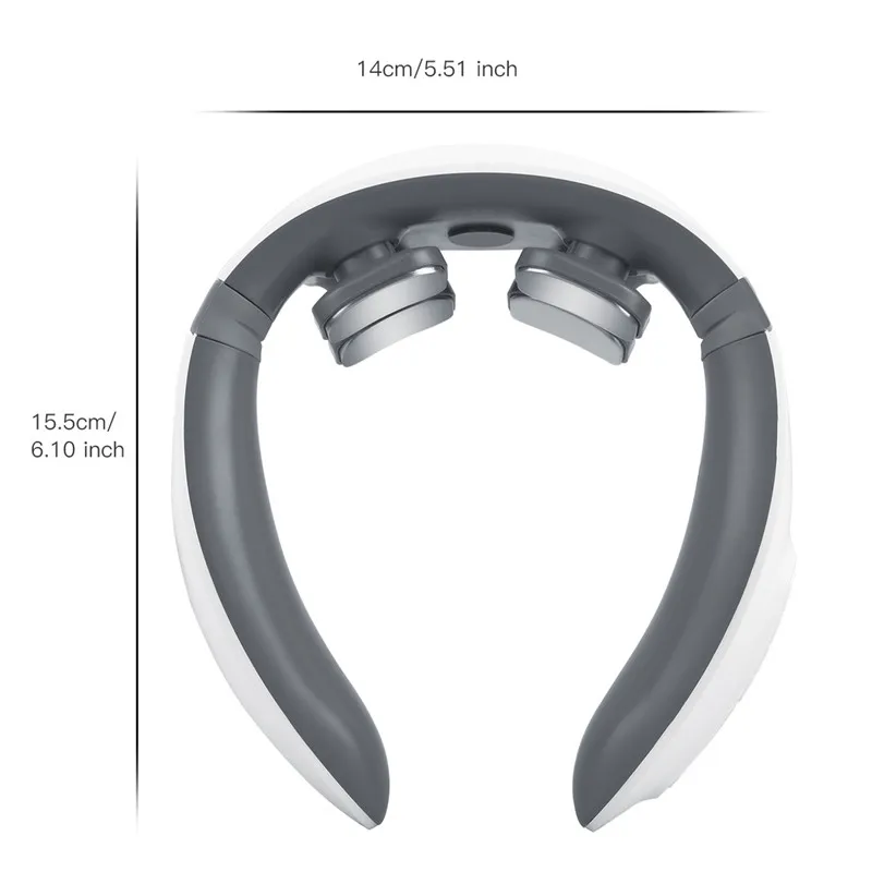 Professional Electric Neck Massager Wireless Cervical Massage Tool Hot Compress Vibrating Promote Blood Circulation Pain Relief
Professional Electric Neck Massager Wireless Cervical Massage Tool Hot Compress Vibrating Promote Blood Circulation Pain Relief