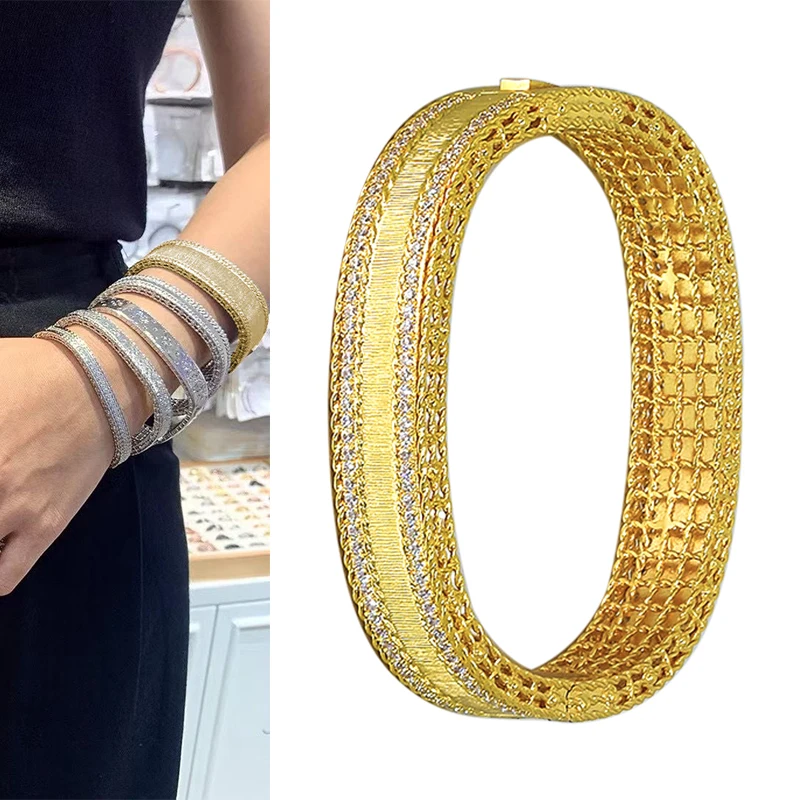 Bracelet for Women Wholesale Dubai Bangle Luxury Brand Jewelry Gold Color Fashion Ethiopian African Arab Wedding Christmas Gift
Bracelet for Women Wholesale Dubai Bangle Luxury Brand Jewelry Gold Color Fashion Ethiopian African Arab Wedding Christmas Gift