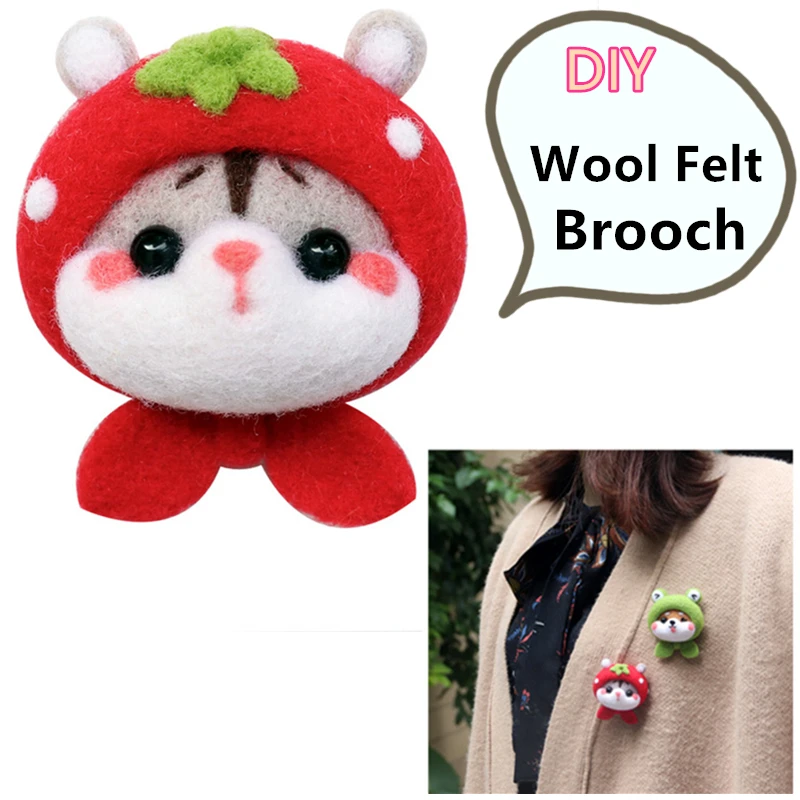 Craft Felt Supplies of Brooch DIY Wool Felt Animal Needle Felting Shiba Dog Style Felt Keychain Craft Kit For Children Decor Bag
Craft Felt Supplies of Brooch DIY Wool Felt Animal Needle Felting Shiba Dog Style Felt Keychain Craft Kit For Children Decor Bag