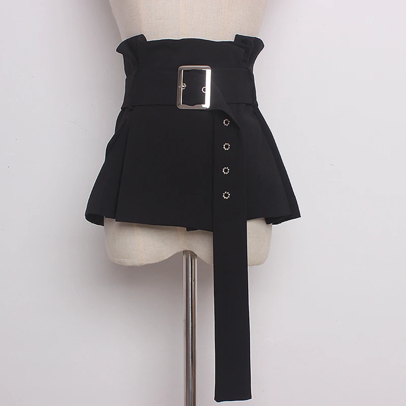 2020 New Fashion Spring summer Women Black Elegant cloth Wide Belt Wrap Waistband Skirt Peplum Waist Belt
2020 New Fashion Spring summer Women Black Elegant cloth Wide Belt Wrap Waistband Skirt Peplum Waist Belt