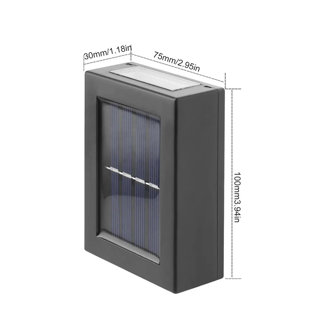 LED Mini Solar Lamps Outdoor Solar Wall Lamp Colored / Warm Light Up Down Garden Decorative Street Lights New Wall Lamp
LED Mini Solar Lamps Outdoor Solar Wall Lamp Colored / Warm Light Up Down Garden Decorative Street Lights New Wall Lamp
