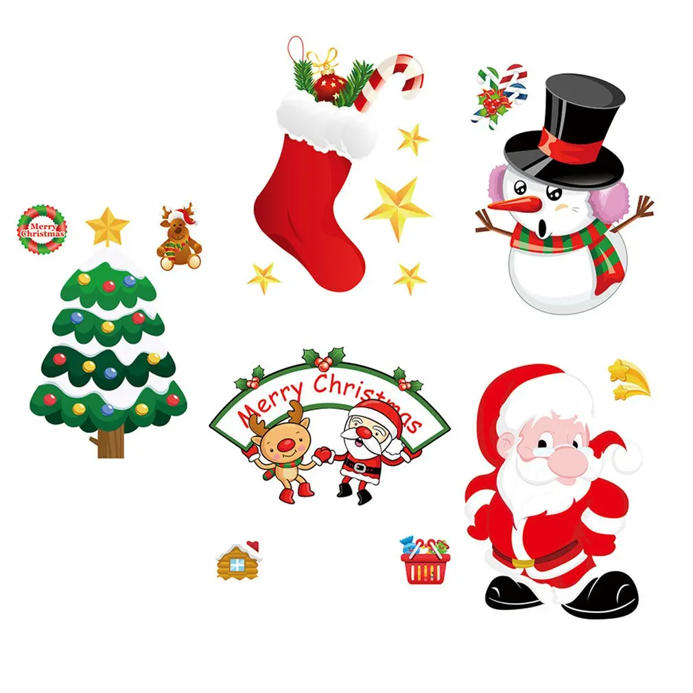 Christmas Decorations Domestic Holiday Sticker Static Paste Lovely Ornament Glass Window Electrostatic Paste
Christmas Decorations Domestic Holiday Sticker Static Paste Lovely Ornament Glass Window Electrostatic Paste