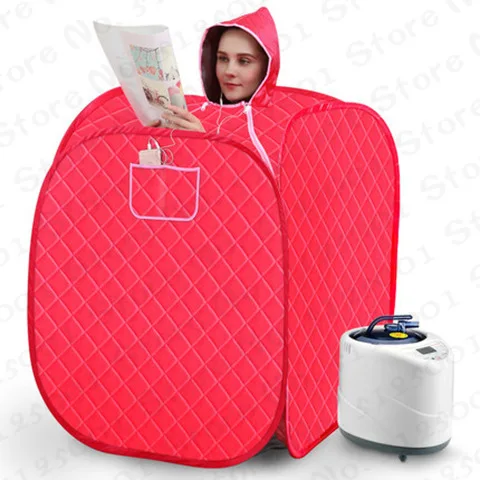 2L Steam Sauna Portable Spa Room Home Beneficial Full Body Slimming Folding Detox Therapy Steam Fold Sauna Cabin Sauna Generator
2L Steam Sauna Portable Spa Room Home Beneficial Full Body Slimming Folding Detox Therapy Steam Fold Sauna Cabin Sauna Generator