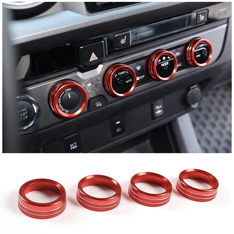 Car Air Conditioner AC Switch Audio CD Button Knob Cover Trim for Toyota Tacoma 2016 -2021
Car Air Conditioner AC Switch Audio CD Button Knob Cover Trim for Toyota Tacoma 2016 -2021