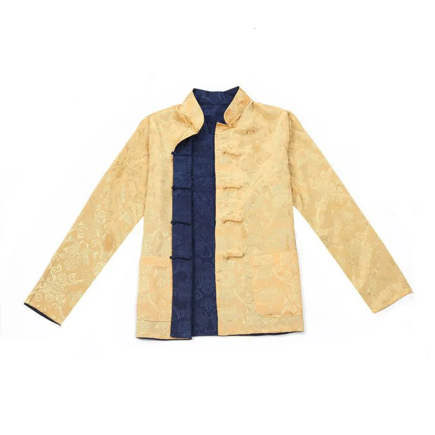 Chinese Traditional Costumes Men Shirt Wedding Party Wear Chinese New Year Kungfu Clothing Full Sleeve Both Sides Shirt
Chinese Traditional Costumes Men Shirt Wedding Party Wear Chinese New Year Kungfu Clothing Full Sleeve Both Sides Shirt