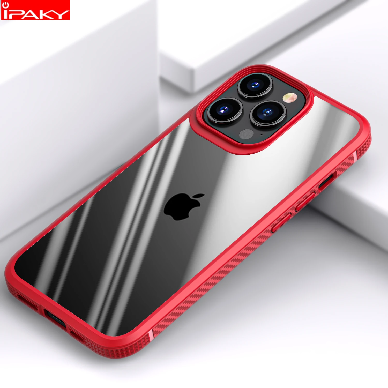 IPAKY for iPhone 13 Case 13 Pro Carbon Fiber Border TPU PC Transparent Airbag Shockproof Cover for iPhone 13 Pro Max Case
IPAKY for iPhone 13 Case 13 Pro Carbon Fiber Border TPU PC Transparent Airbag Shockproof Cover for iPhone 13 Pro Max Case