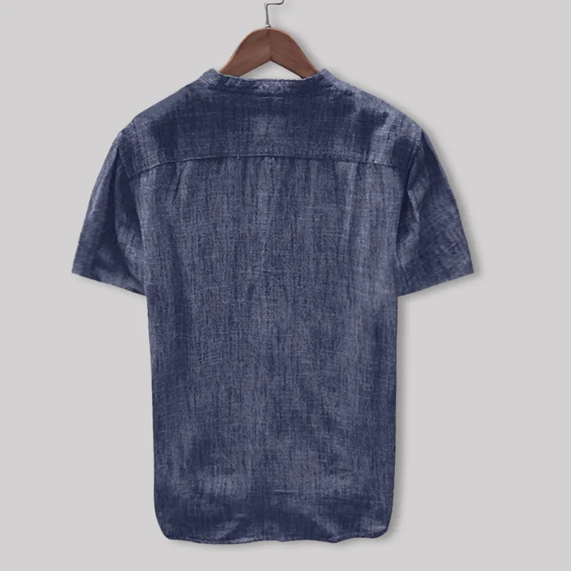 Hot Sale 2021 Summer New Solid Color Men's Shirt Casual Fashion Short-sleeved Large Size Camisas Para Hombre Men's Clothing
Hot Sale 2021 Summer New Solid Color Men's Shirt Casual Fashion Short-sleeved Large Size Camisas Para Hombre Men's Clothing